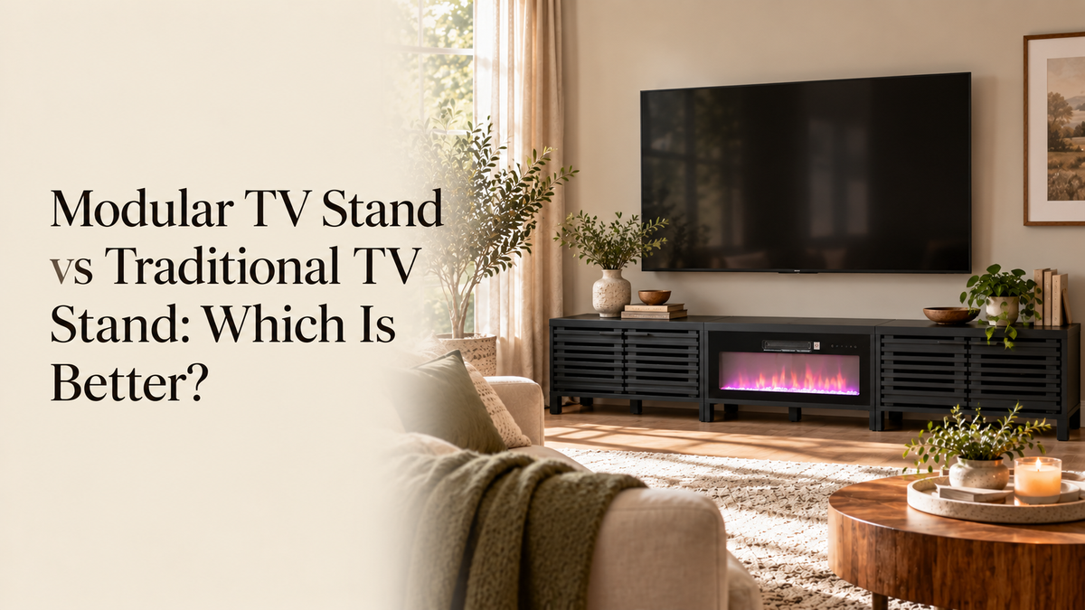 Modular TV Stand vs Traditional TV Stand: Which Is Better?