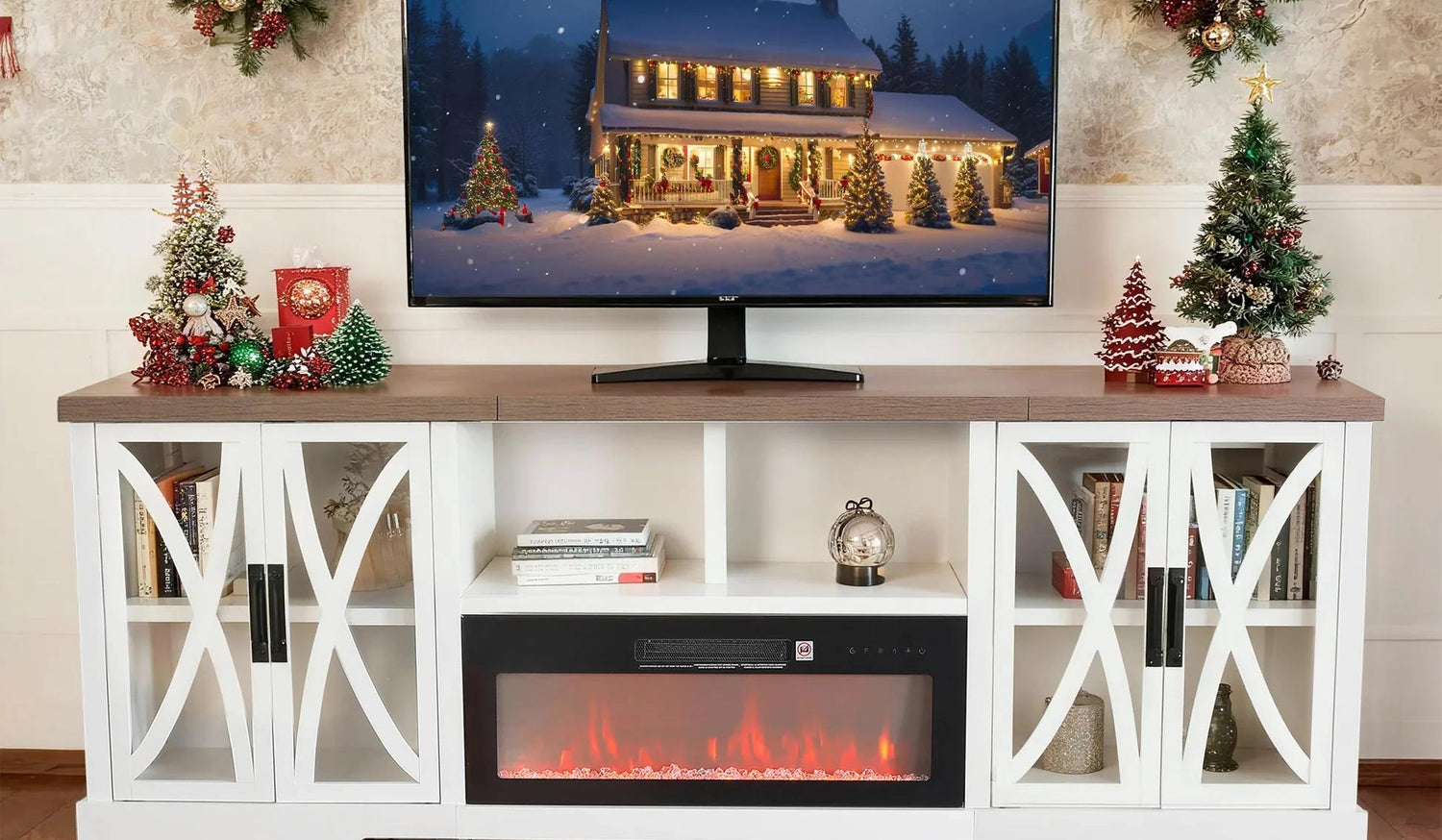 How to Know Your Fire Place TV Stand Works？ - Vanub