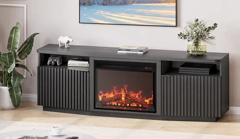 How to Install an Electric Fireplace TV Stand - Vanub