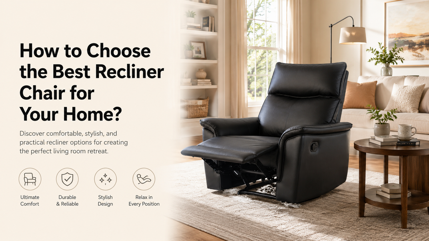 How to Choose the Best Recliner Chair for Your Home？ - Vanub