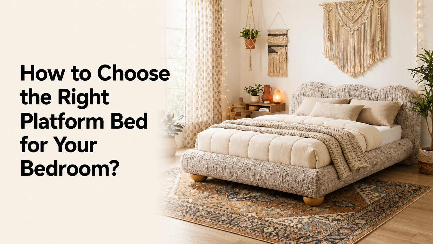 How to Choose the Right Platform Bed for Your Bedroom？