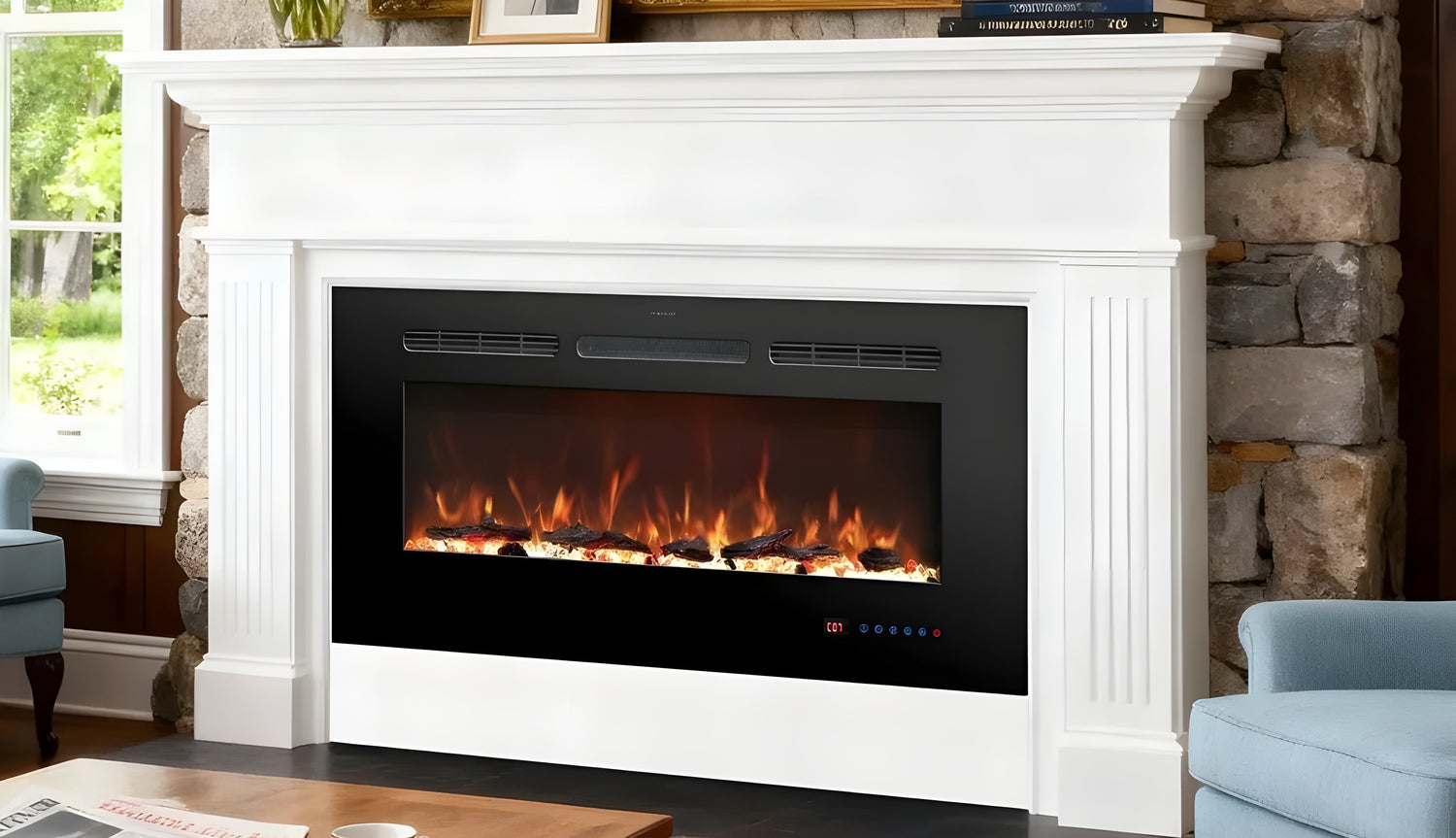 Electric Fireplace vs Electric Heater for a Living Room