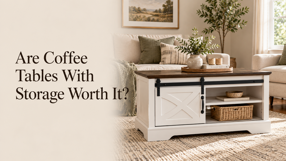 Are Coffee Tables With Storage Worth It? - Vanub