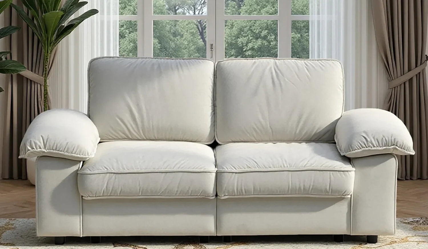 How to Pick the Right Loveseat Size for Your Space - Vanub