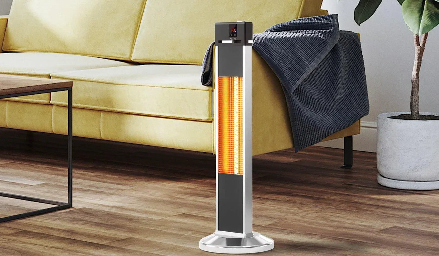 How Many Square Feet Will a 1500W Heater Heat? - Vanub