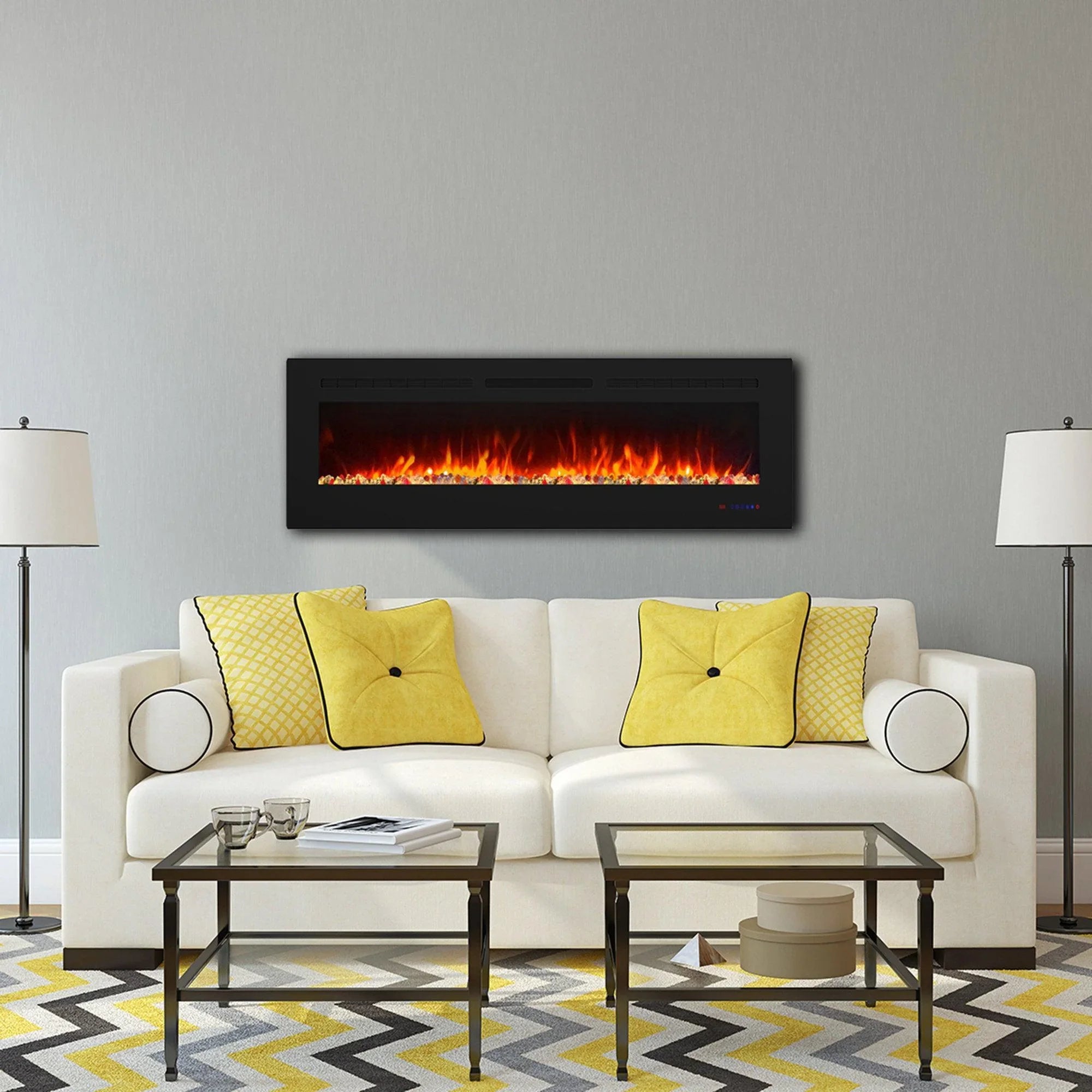 Bedroom Electric Fireplace