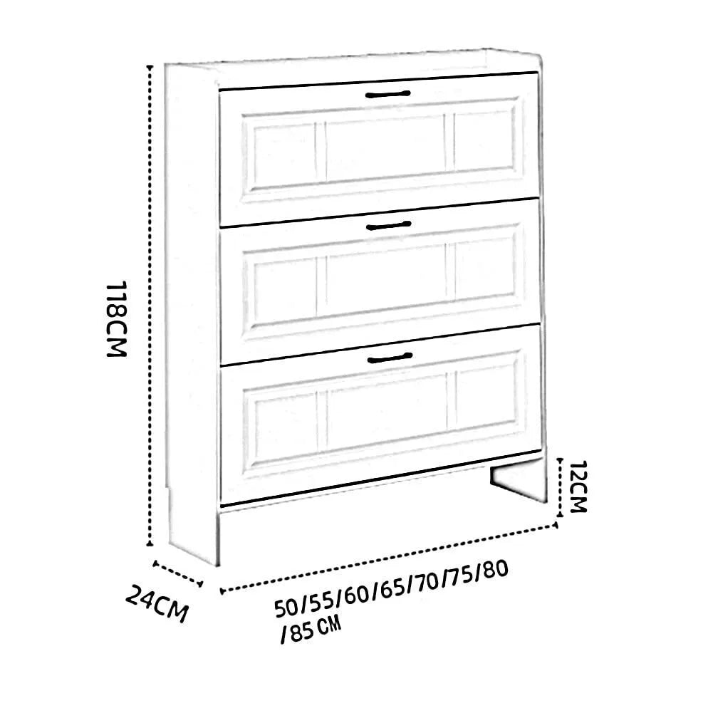 Christmas Pre SaleWall Hidden Shoe Cabinet - Conceal Your Shoes in Style!