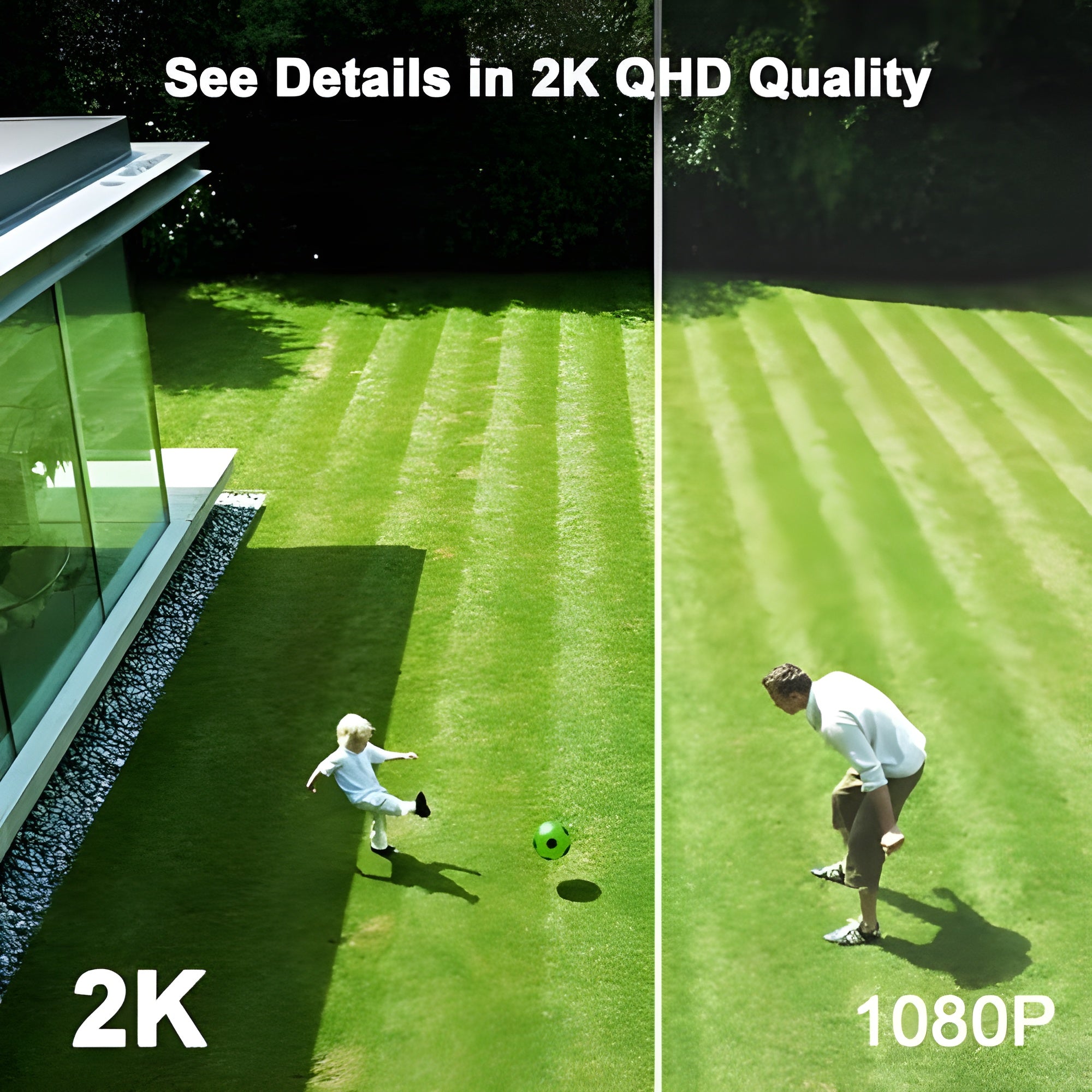 365-Day Solar Outdoor Security Camera | 360° Pan, 2K Night Vision, IP66 Waterproof, Alexa Enabled