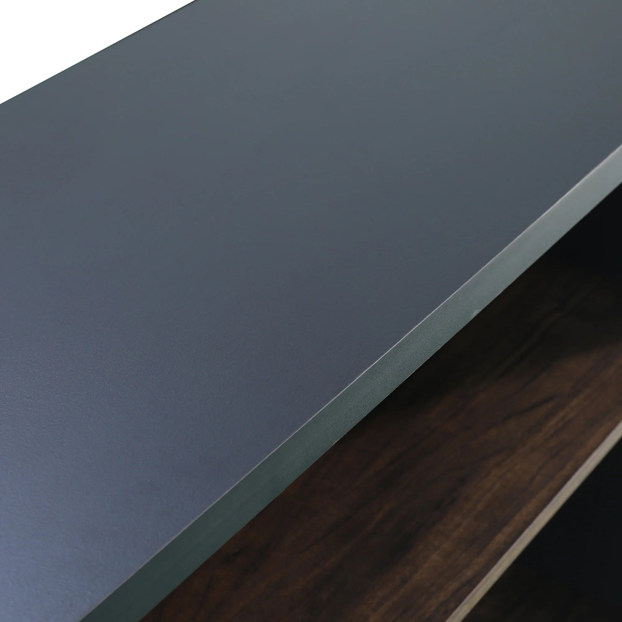 Vanub 72" Both Sides Open Shelves TV Stand with 36 Inch Electric Fireplace for Living Room - Vanub