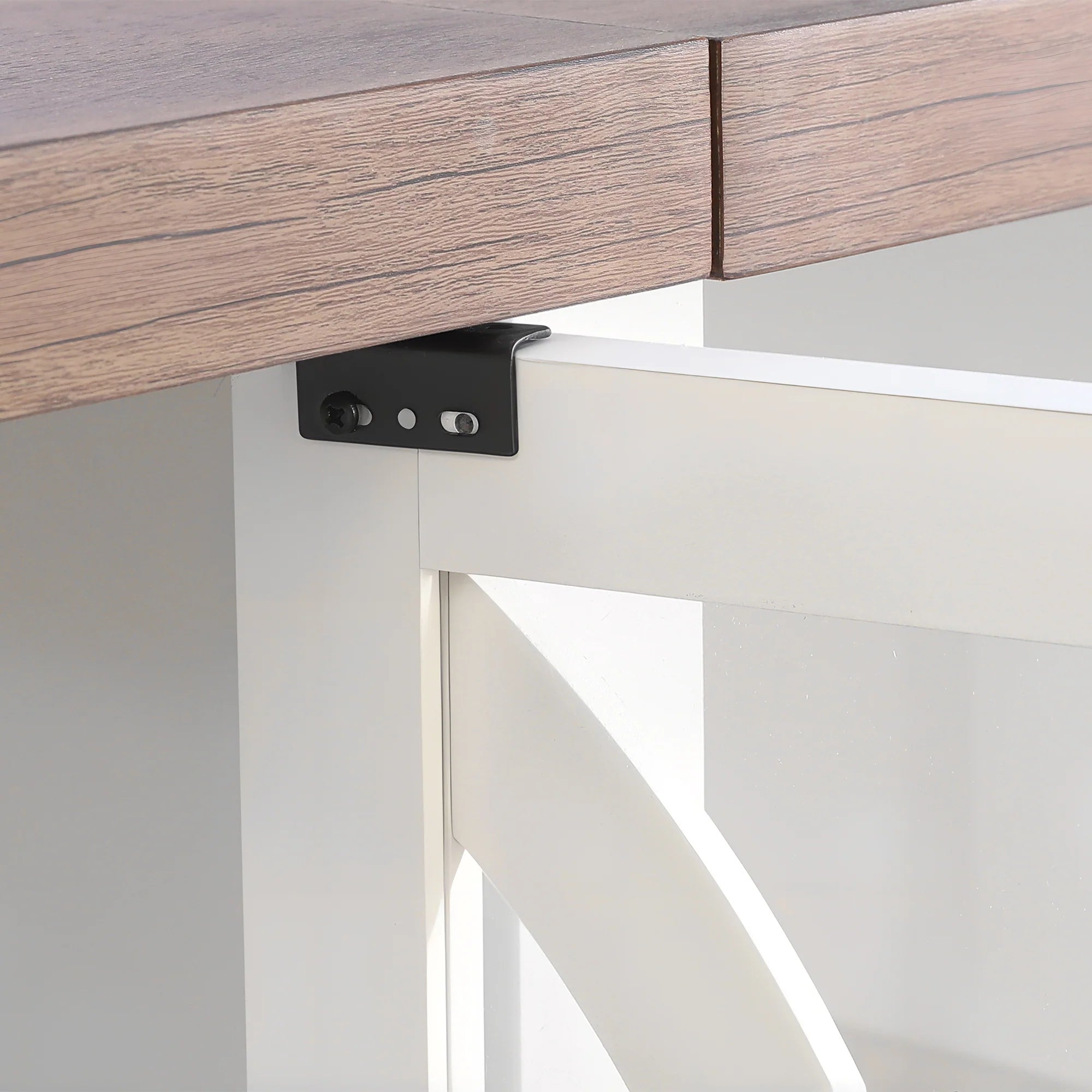 Vanub 93" TV Stand Storage Cabinets with 36 Inch Electric Fireplace for Living Room - Vanub