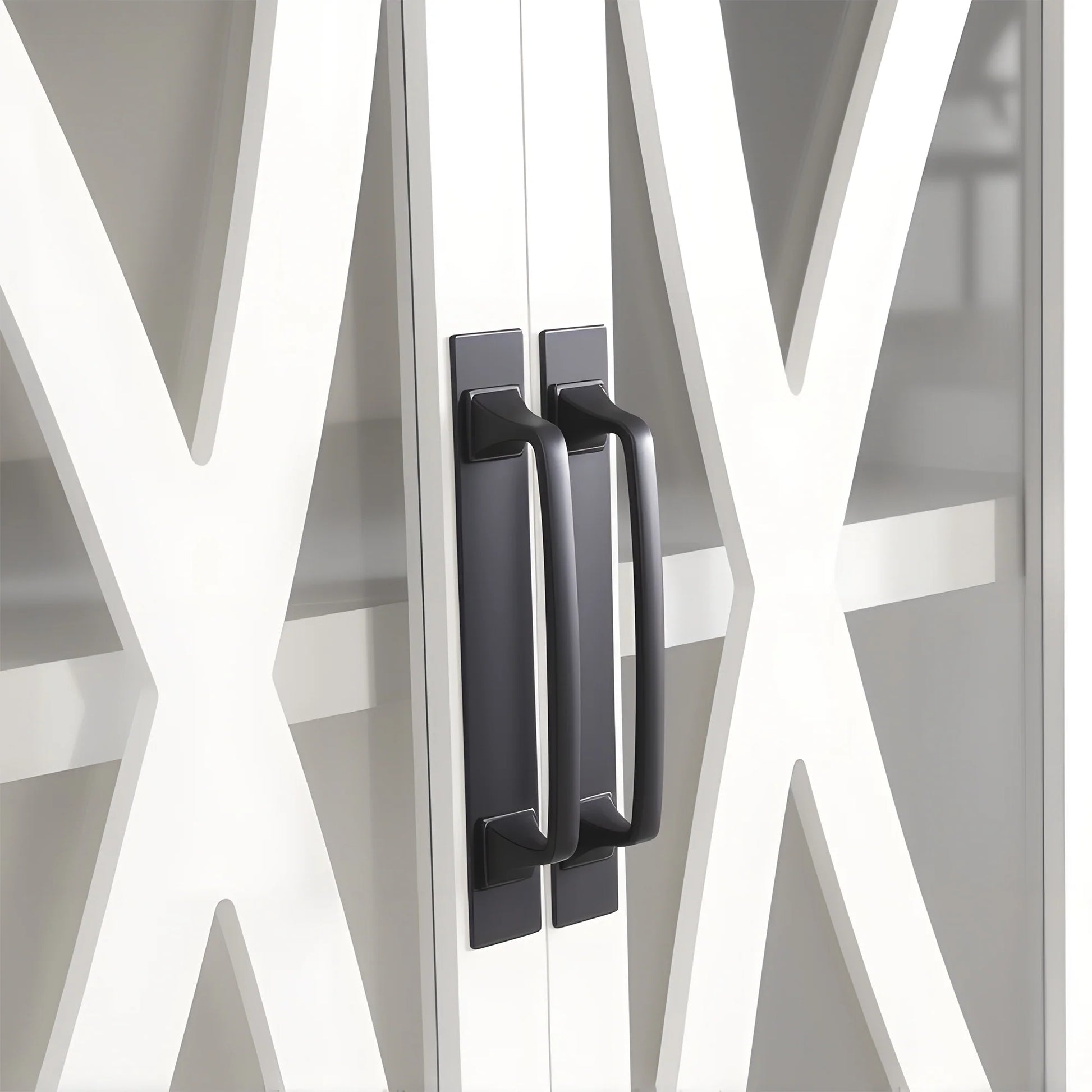 Vanub 93" TV Stand Storage Cabinets with 36 Inch Electric Fireplace for Living Room - Vanub