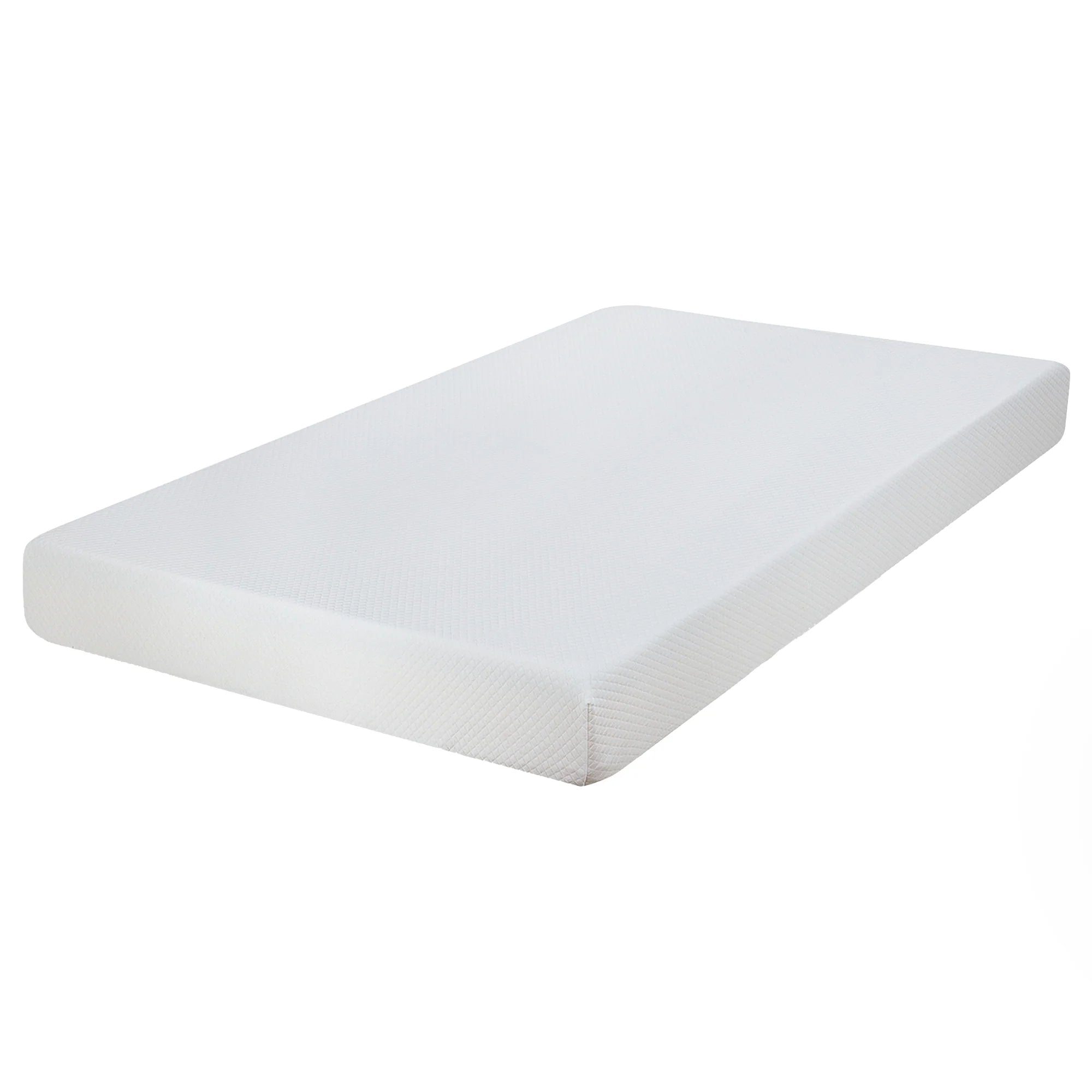 Artemisia 8" White Memory Foam Medium Firm Mattress with 2” Gel Infused Memory Foam