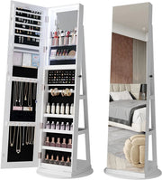 Revolving Jewelry Cabinet