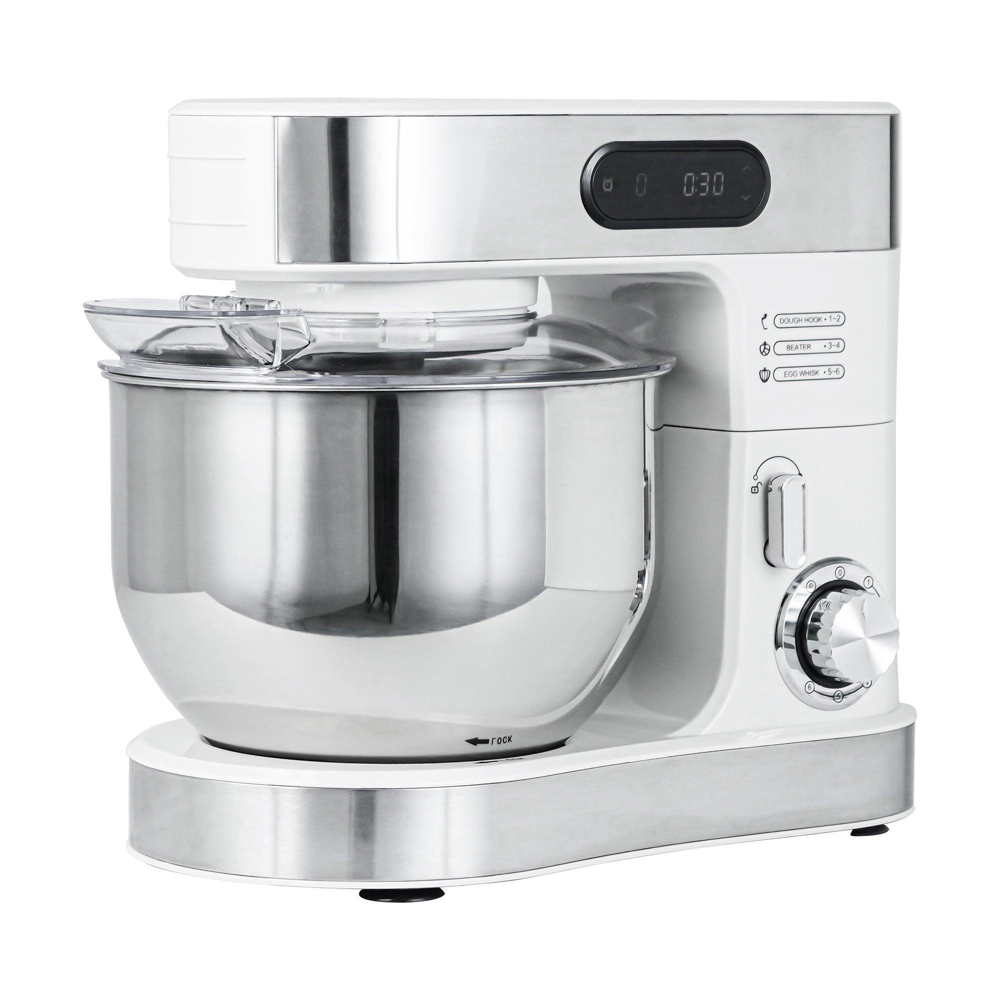 Vanub Kitchen Stand Mixer with Mixing Bowl, Dough Hook, Egg Whisk & Mixing Blade