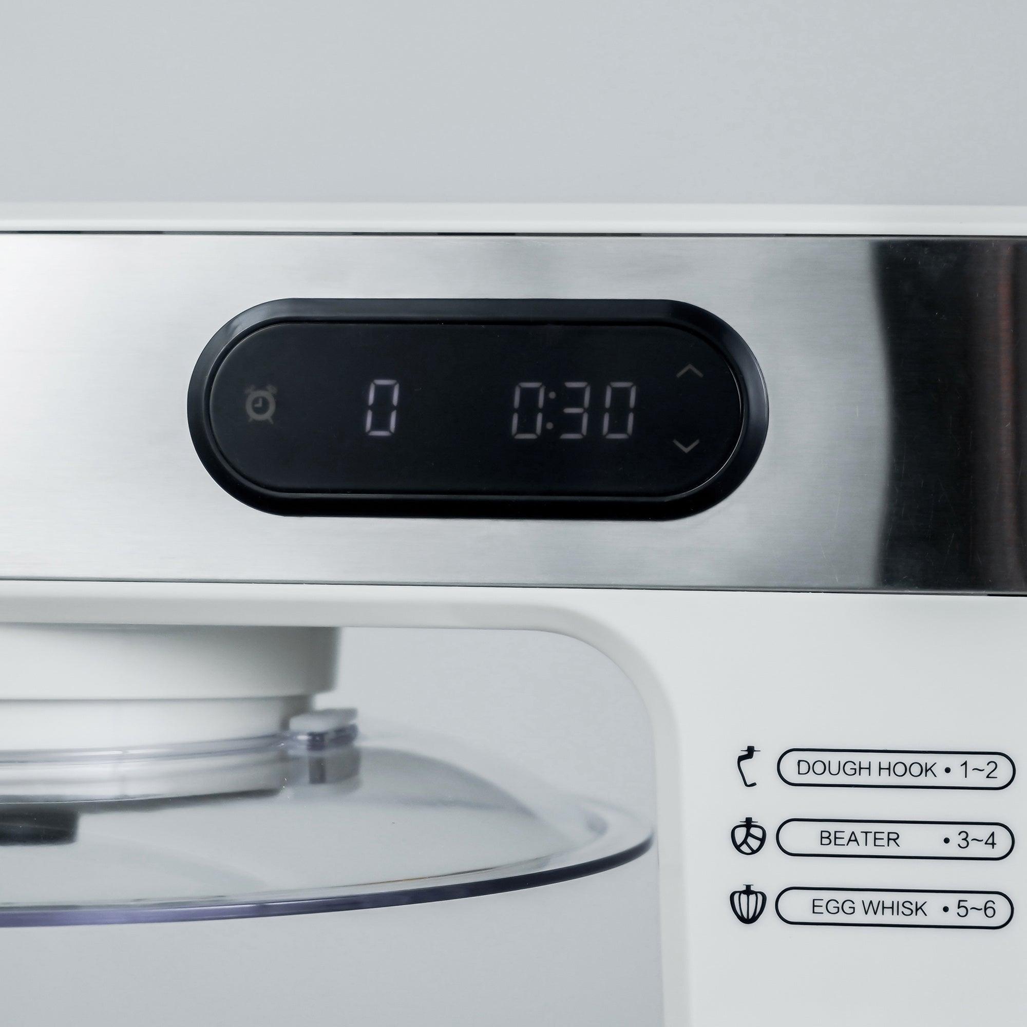 Vanub Kitchen Stand Mixer with Mixing Bowl, Dough Hook, Egg Whisk & Mixing Blade