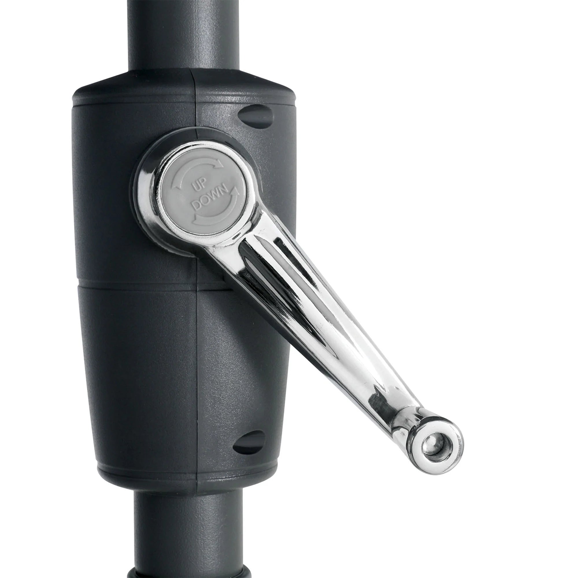 Halo Modern 8.8' Outdoor Tilting Umbrella Tilt-Adjustable with UV 50+, Base Excluded