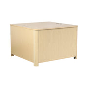 31 Inch Natural Coffee Table Storage Cabinet