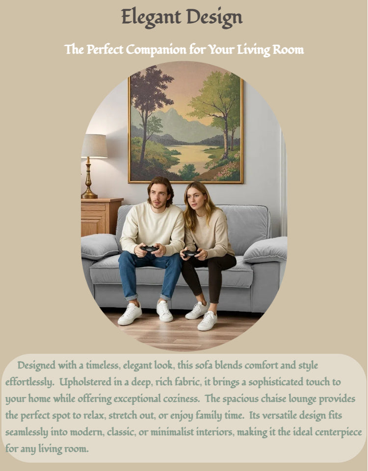 78.74" Gray Velvet Compact Loveseat – 2-Seat Space-Saving Couch with Hidden Storage for Small Apartments/Studios