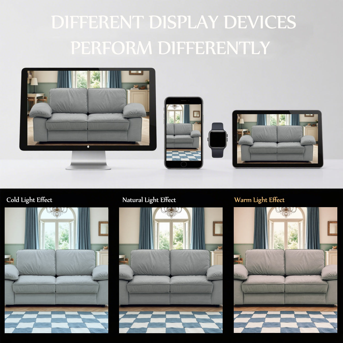 78.74" Gray Velvet Compact Loveseat – 2-Seat Space-Saving Couch with Hidden Storage for Small Apartments/Studios