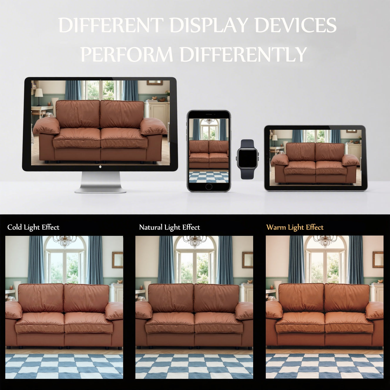 78.74" Brown Faux Leather Storage Loveseat – 2-Seat Modern Couch with Hidden Compartment for Small Spaces/Living Rooms/Apartments/Offices