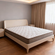 6 Inch Twin Pocket Spring Mattress, Soft Medium Firmness