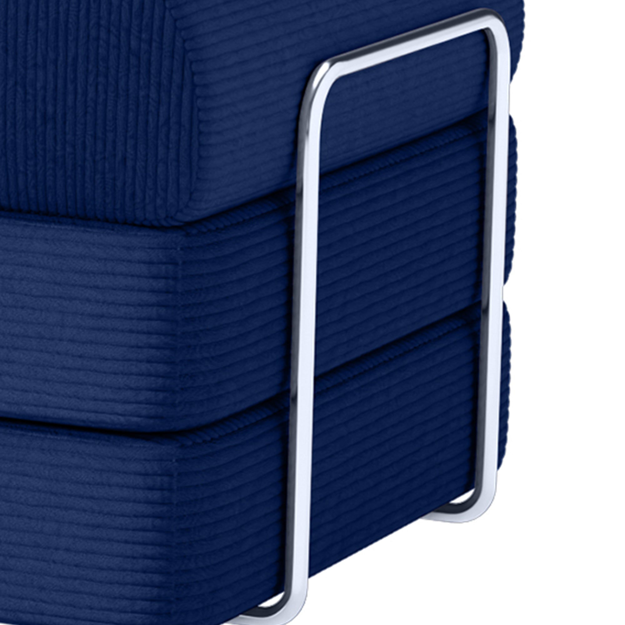 79" Perri Corduroy Compressed Sofa Bed with Lumbar Pillow for Living Room, Office