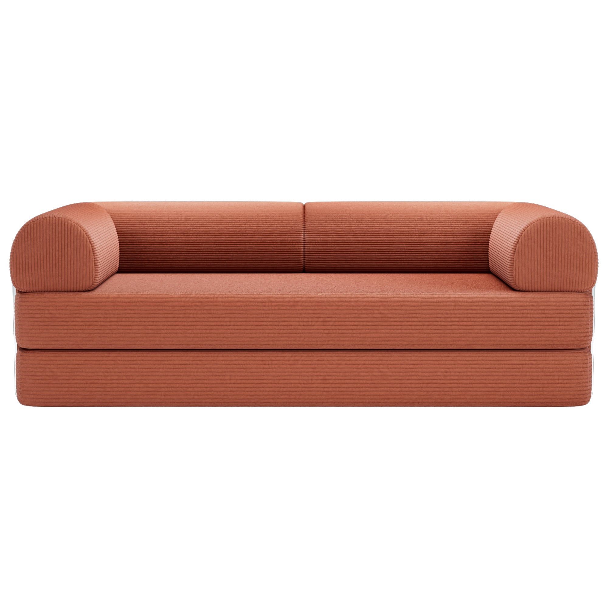 79" Perri Corduroy Compressed Sofa Bed with Lumbar Pillow for Living Room, Office