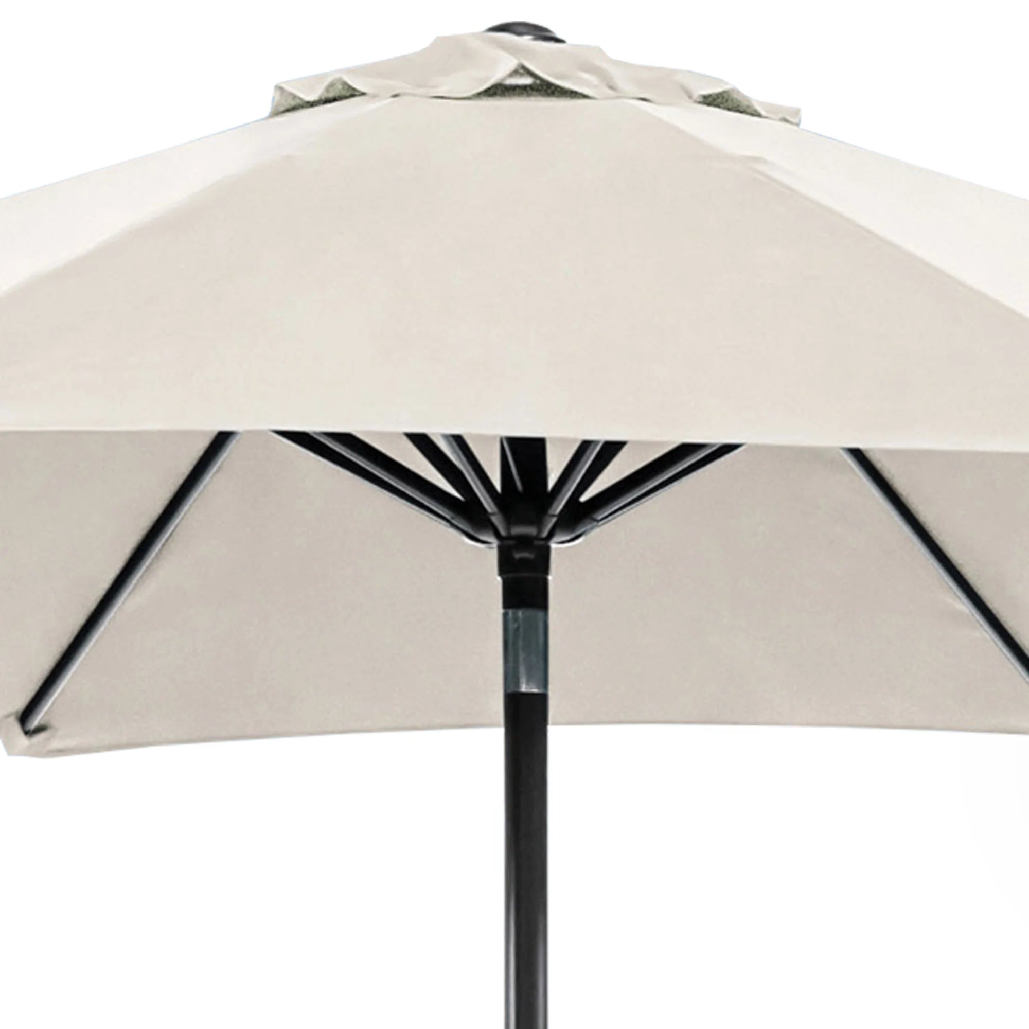 9' OUTDOOR UMBRELLA W/ AUTO TILT + 21" ROUND BASE