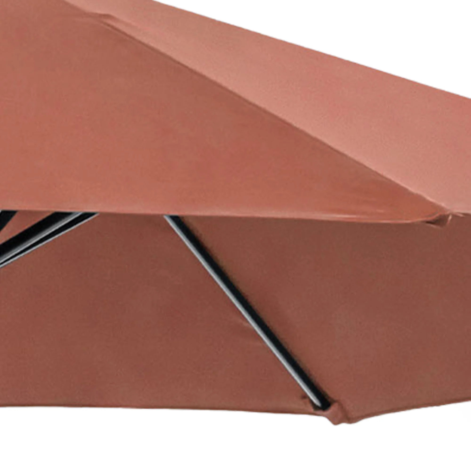 9' OUTDOOR UMBRELLA W/ AUTO TILT + 21" ROUND BASE