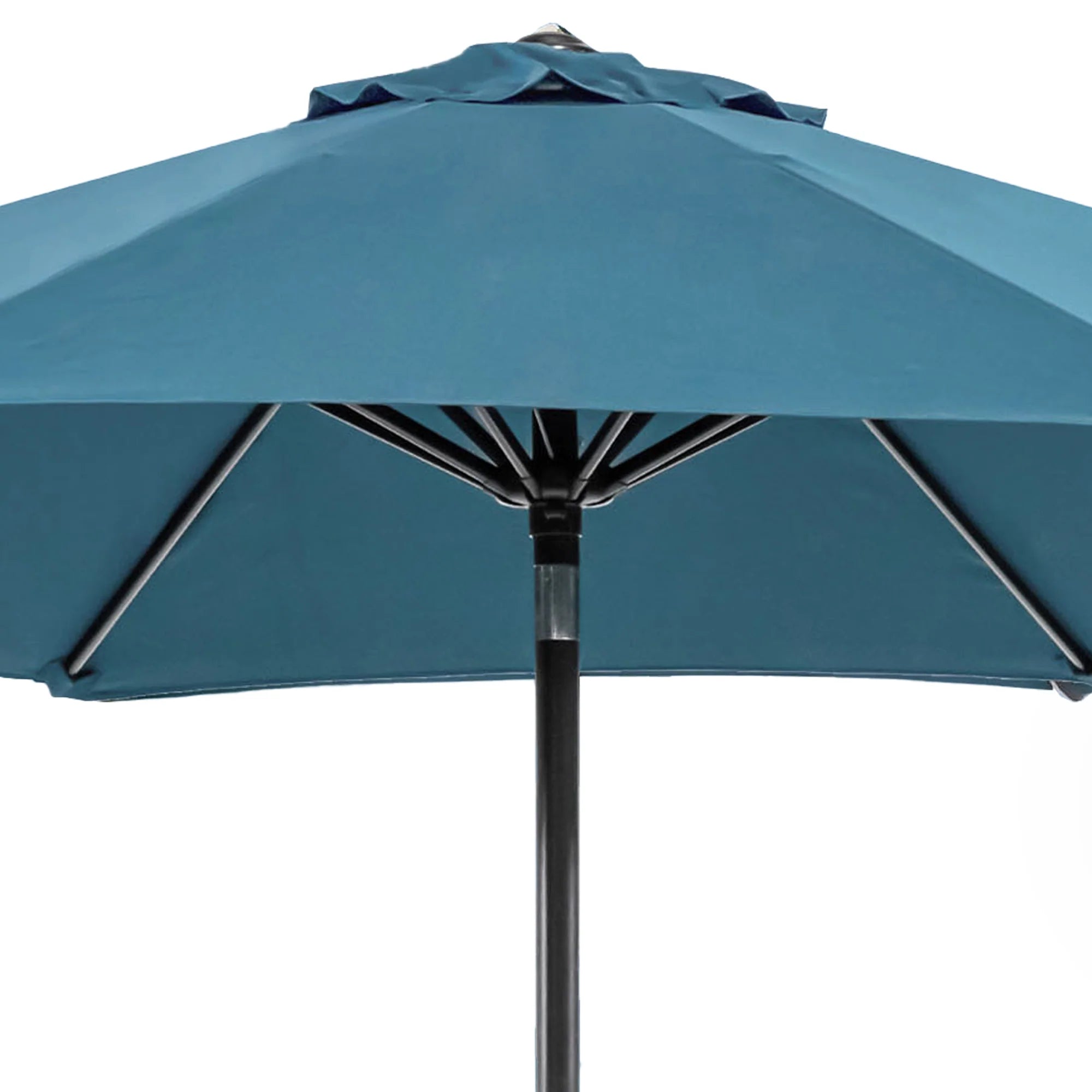 9' OUTDOOR UMBRELLA W/ AUTO TILT + 21" ROUND BASE