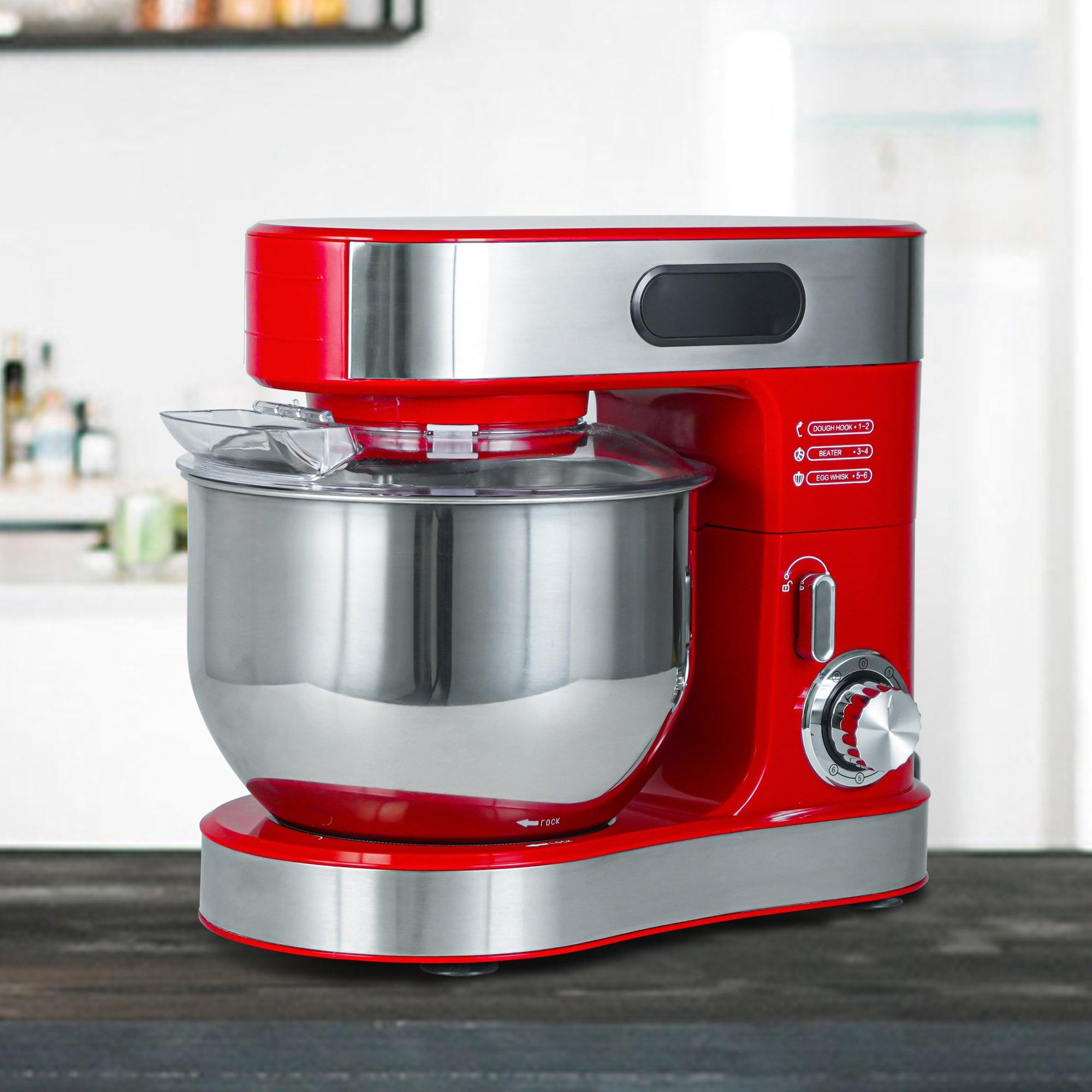 Vanub Kitchen Stand Mixer with Mixing Bowl, Dough Hook, Egg Whisk & Mixing Blade