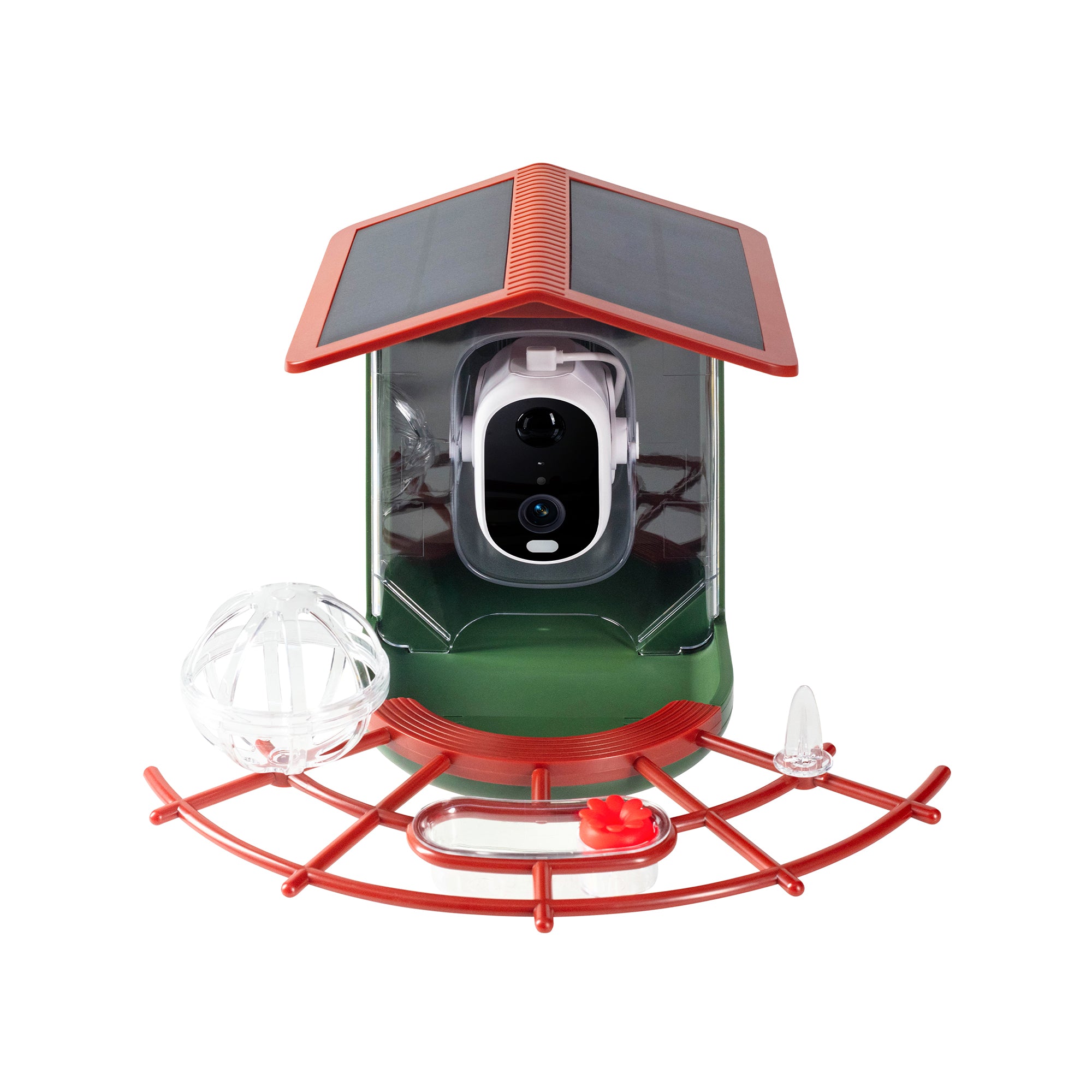 Smart Bird Feeder with Camera | 2K HD, 2800+ Bird AI Identification, Solar-Powered, Night Vision, Gift for Bird Enthusiasts