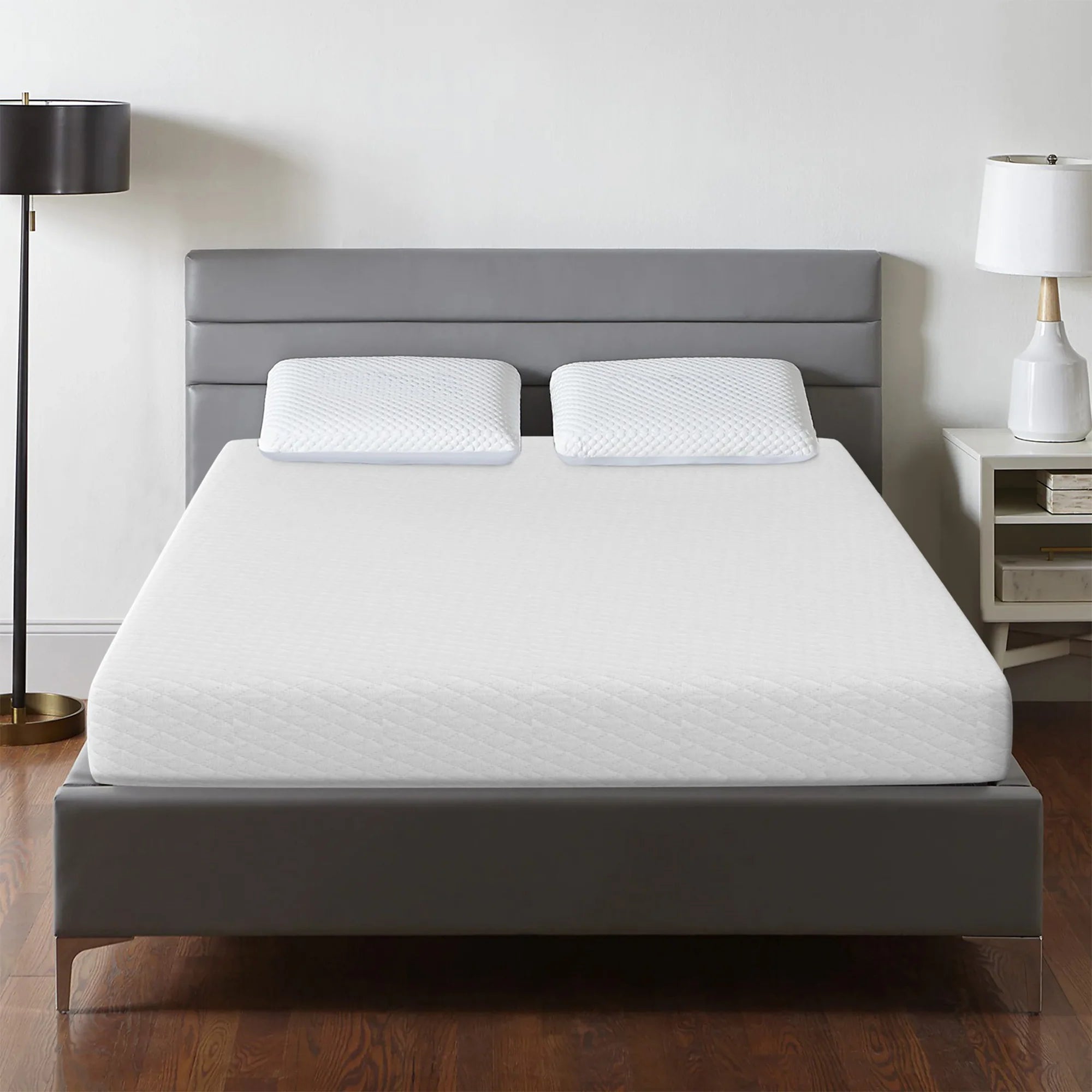 Artemisia 10" White Memory Foam Medium Firm 100% Polyester CertiPUR-US Mattress