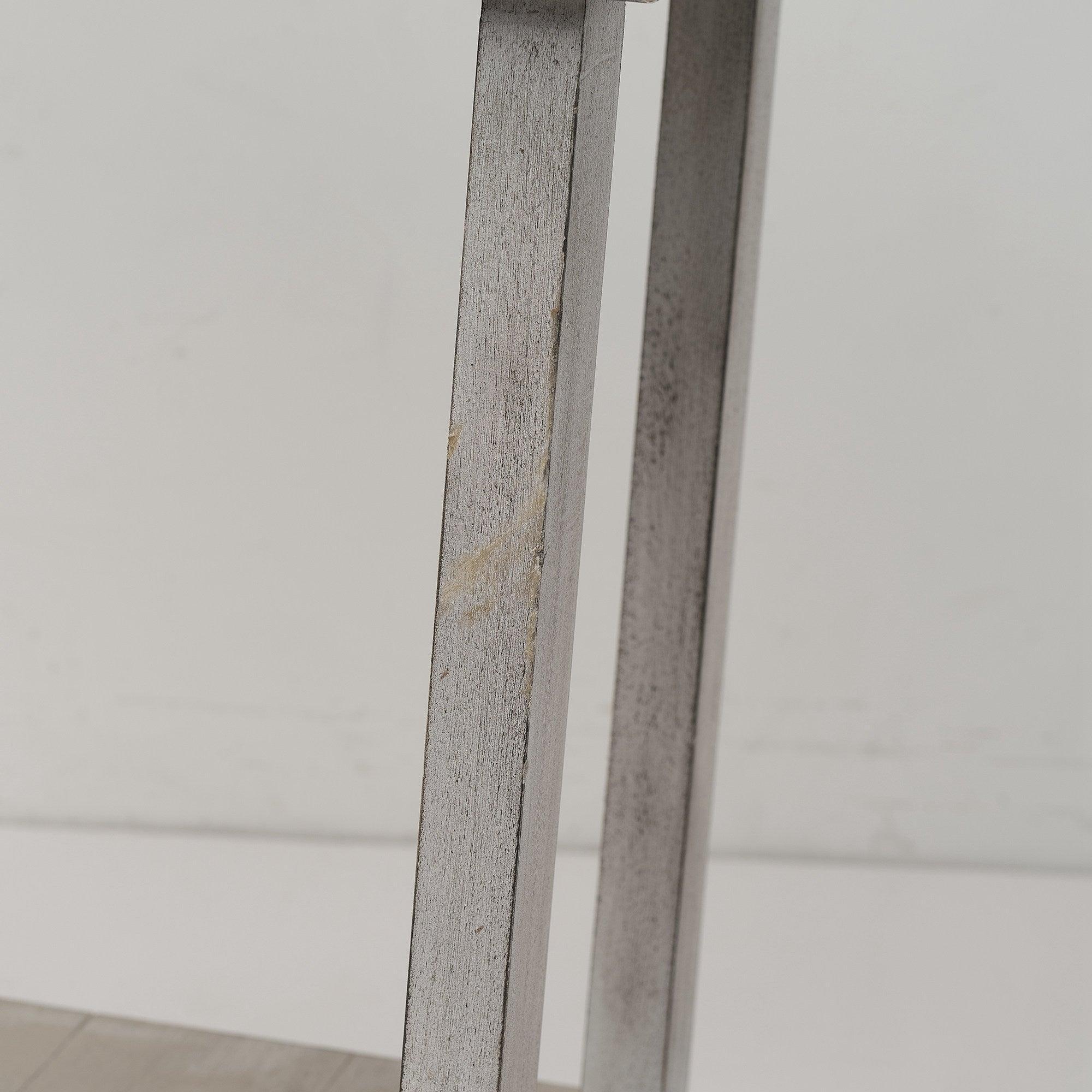 Rustic Wood Square Side Table, Built-In Shelf, Sturdy Accent Storage